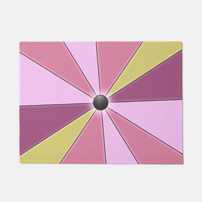 カラーホイール ドアマット (正面)