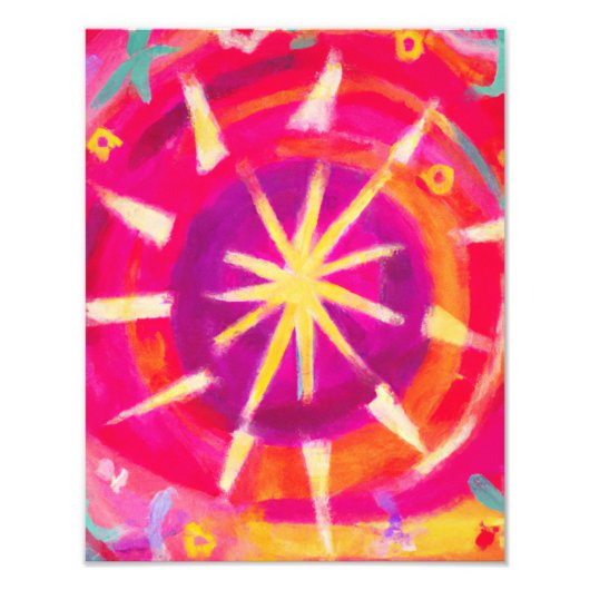 カラーホイール フォトプリント            (正面)