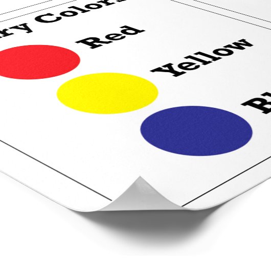 カラーホイール ポスター (角)