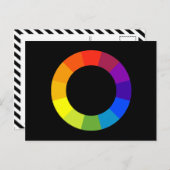 カラーホイール ポストカード (正面/裏面)