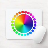 カラーホイール マウスパッド (マウス)