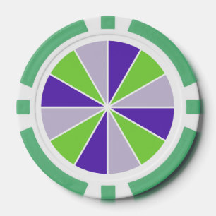 カラーホイール/レイカスタムズトランプのポーカーチップ ポーカーチップ