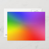 カラーホイール:抽象芸術の色 ポストカード (正面/裏面)