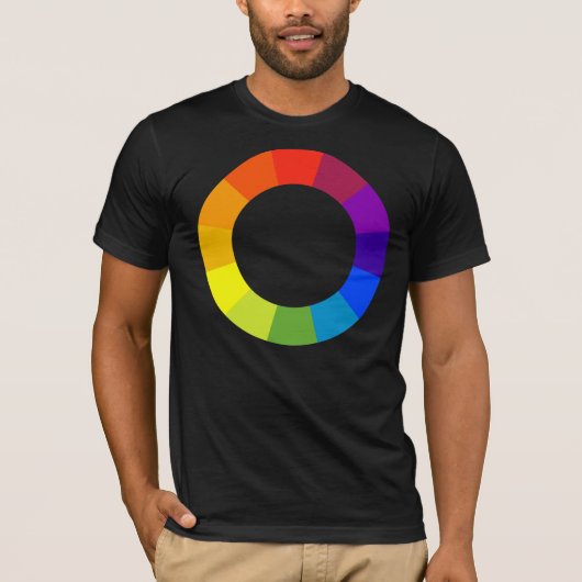 カラーホイール Tシャツ (正面)