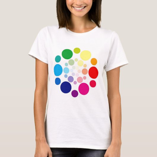 カラーホイールTシャツ Tシャツ (正面)