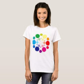 カラーホイールTシャツ Tシャツ (正面フル)