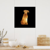 カラーボクポップ・アートのサーアートポスター ポスター (キッチン)