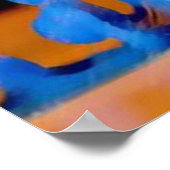 カラーポスターのスプラッシュ ポスター (角)