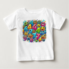 カラーポップ数字2026 - 絵文字数学マッドネス ベビーTシャツ