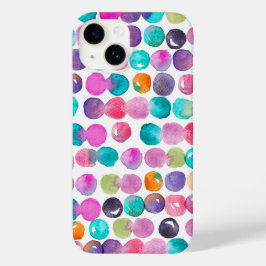 カラーポップ水彩iPhoneケース - エシカルな雰囲気 Case-Mate iPhone 14ケース