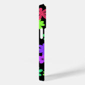 カラーポップ・アートのかわいい花パーソナライズされた電話ケース Case-Mate iPhoneケース (裏面 / 右)