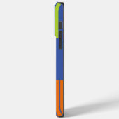 カラーポップ・アートのストライプモダンストライプのデザイン Case-Mate iPhoneケース (裏面 / 左)