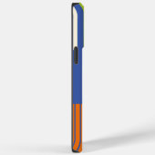 カラーポップ・アートのストライプモダンストライプのデザイン Case-Mate iPhoneケース (裏面 / 右)