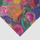 カラーポップ・アートのフローラティッシュペーパー 薄葉紙 (詳細)