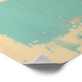 カラーポップ・アートのレトロ衝撃 ポスター (角)