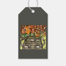 カラーポップ・アートの – ブラックギフトラベル ギフトタグ