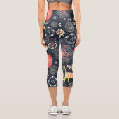 カラーポップ・アートのActivewear カプリレギンス (裏面)