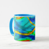 カラーマはっきりしたグのブランチ マグカップ (正面左)