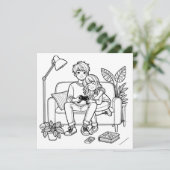 カラーマイカード | アニメガールボーイゲーム カード (スタンド正面)