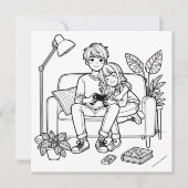 カラーマイカード | アニメガールボーイゲーム カード (正面)