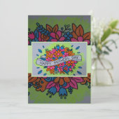 カラーマザーデイカード 招待状 (スタンド正面)