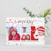 カラーマッチングタイポグラフィメリーすべて シーズンカード (スタンド正面)