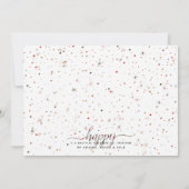 カラーマッチング文字ハッピーホリデーズハッピーニューイヤー シーズンカード (裏面)