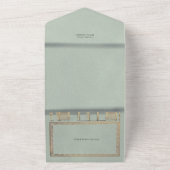 カラーマッチ ラブノートブック ウェディング招待状 オールインワン招待状 (外側)