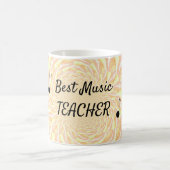 カラーミュージックのリップル先生コーヒーマグ コーヒーマグカップ (中央)