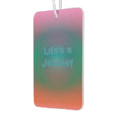 カラーミラージュ「人生の旅」 カーエアーフレッシュナー (左)