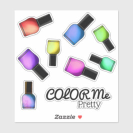 カラーミーかわいらし爪、 ネイルポーランドメイクアップスウィート シール