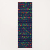 カラーミーはっきりした抽象デザイン ヨガマット (正面)