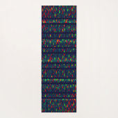 カラーミーはっきりした抽象デザイン ヨガマット (裏面)