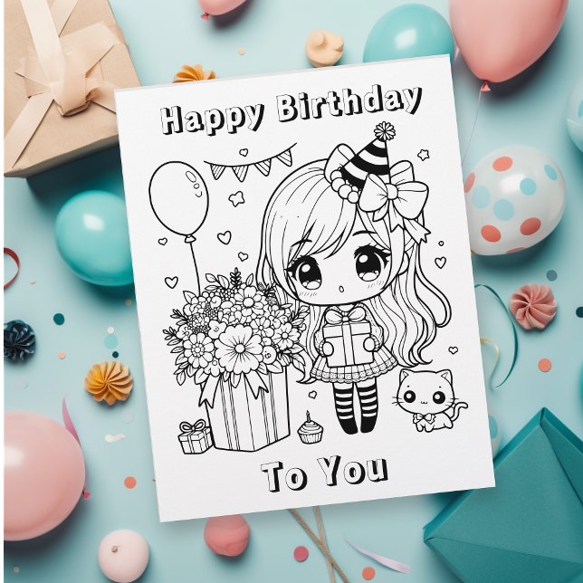 カラーミーアニメガールズ誕生日 (クリエイターアップロード済み)