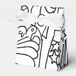 カラーミーカラーリングパーティーゲスト フェイバーボックス