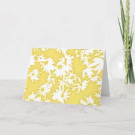 カラーミーデイジーイエロー誕生日カード シーズンカード