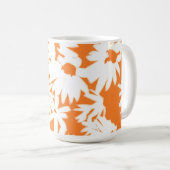 カラーミーデイジーシトラスオレンジ コーヒーマグカップ (正面右)