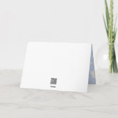 カラーミーデイジースカイブルー誕生日カード シーズンカード (裏面)