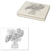 カラーミーデイジードリームブーケ ラバースタンプ (押印)