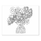 カラーミーデイジードリームブーケ ラバースタンプ (インプリント)