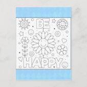 カラーミービーハッピースマイル |活インスパイア動カード ポストカード (正面)