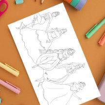 カラーミー、カラーリングページ