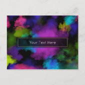 カラーメイクアップアーティスト美しいイベント ポストカード (正面)