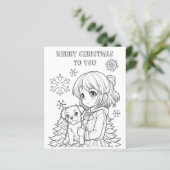 カラーメクリスマス紙 子供へ (スタンド正面)