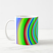 カラーメッシュ7旋回マグカップ コーヒーマグカップ (左)