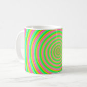 カラーメッシュ9旋回マグカップ コーヒーマグカップ (正面左)