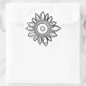 カラーメピーコックマンダラ ラウンドシール (バッグ)