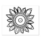 カラーメピーコックマンダラ ラバースタンプ (インプリント)