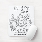 カラーメポンドライフDIY マウスパッド (マウス)