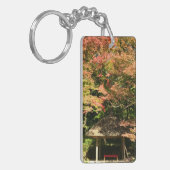 カラーメープルツリーアンドレストハウス キーホルダー (正面左)